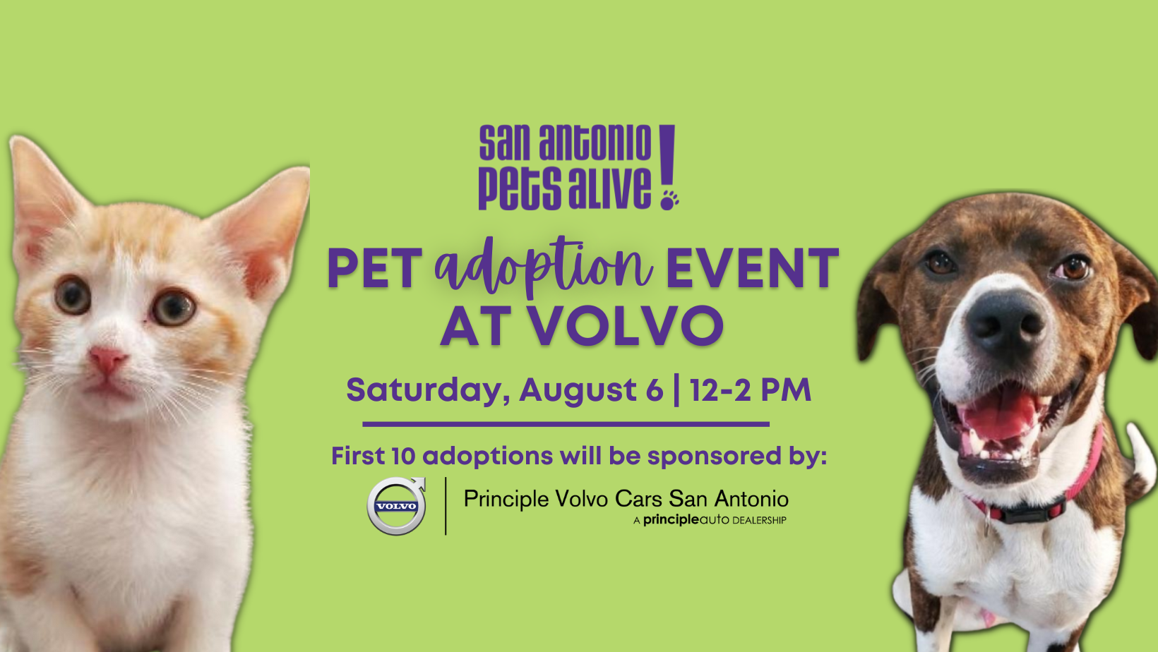 Principle Volvo Cars San Antonio Adoption Event